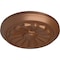 Ekena Millwork Olivia Ceiling Medallion (Fits Canopies up to 2 1/8"), 7 7/8"OD x 1 1/8"P, Polished Copper CM07OLPOS - alternate 4